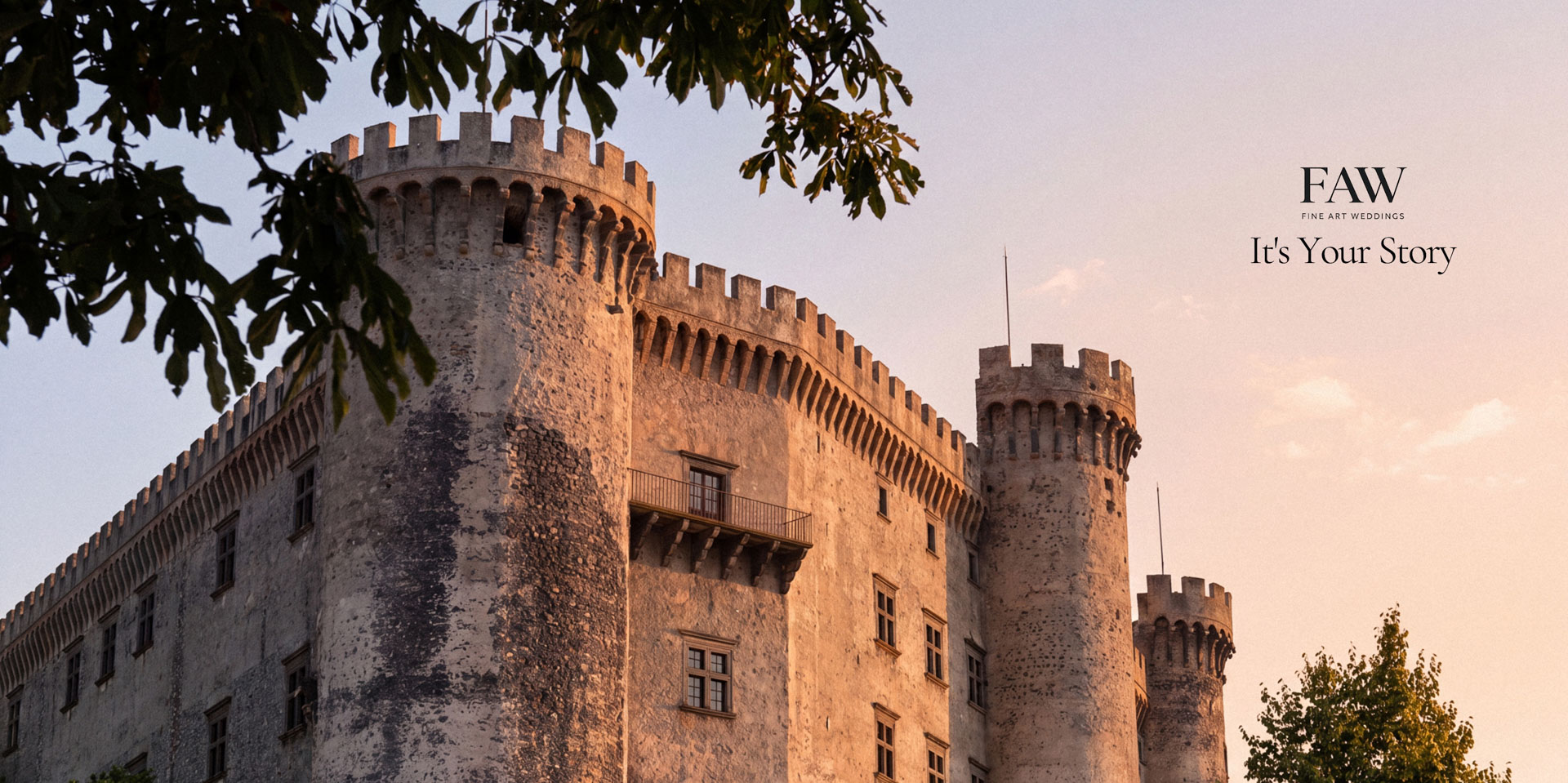 Una celebrazione di matrimonio raccontata al Castello di Bracciano